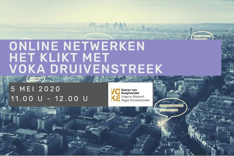 Online netwerken het klikt Voka Druivenstreek 5 mei 2020