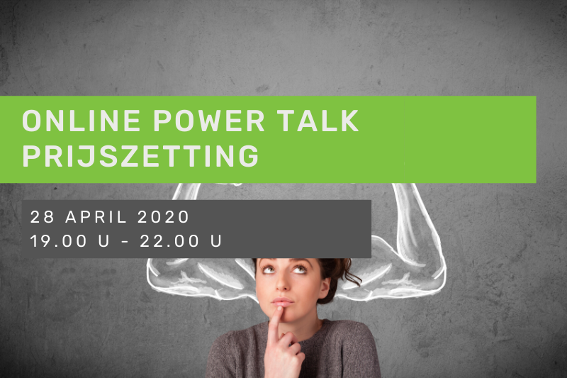 Online Power Talk: Prijszetting dynamische workshop bryo 