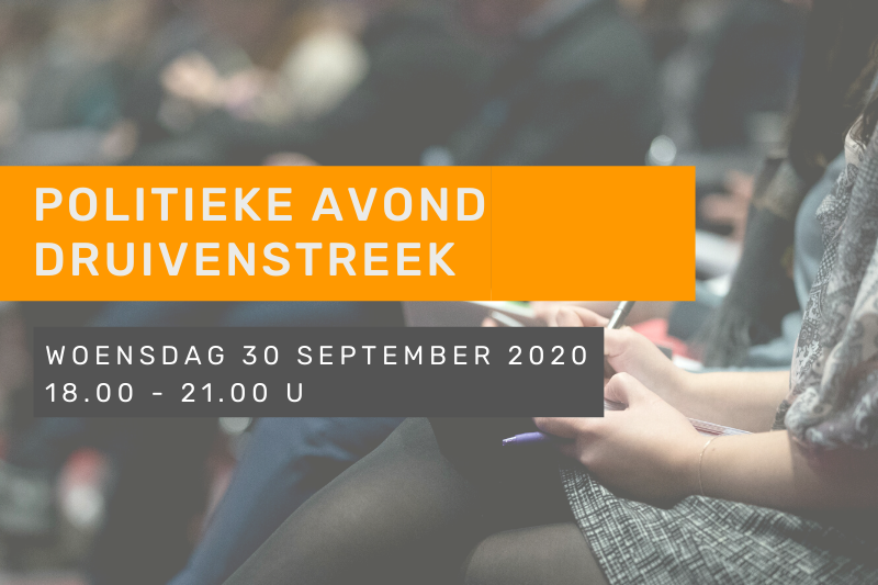 Politieke avond Druivenstreek