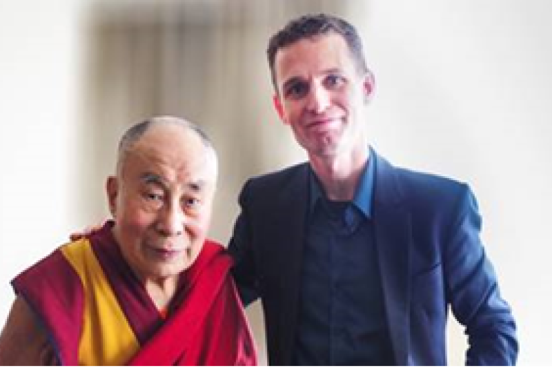 Rasmus Hougaard met with the Dalai Lama