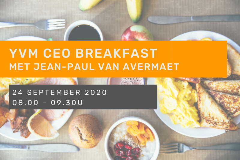 YVM CEO Breakfast met Jean-Paul Van Avermaet