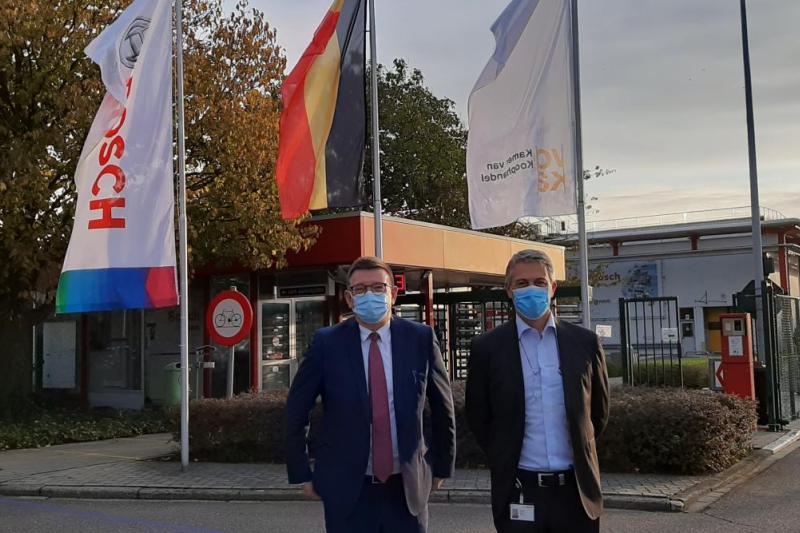 Bedrijfsbezoek Hans Maertens @ Bosch Tienen