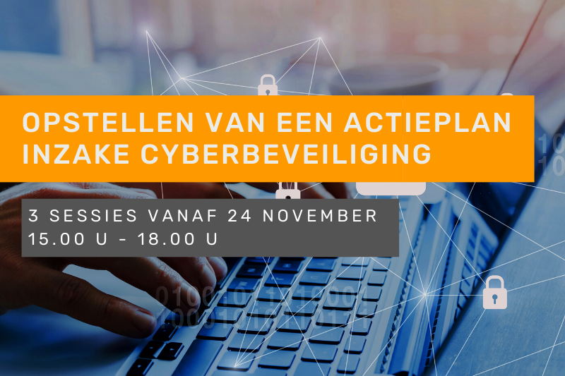 Opstellen van een actieplan inzake cyberbeveiliging in 3 sessies
