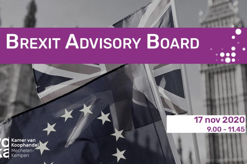 Brexit Advisory Board: één op één afspraken tussen bedrijven en experten over Brexit