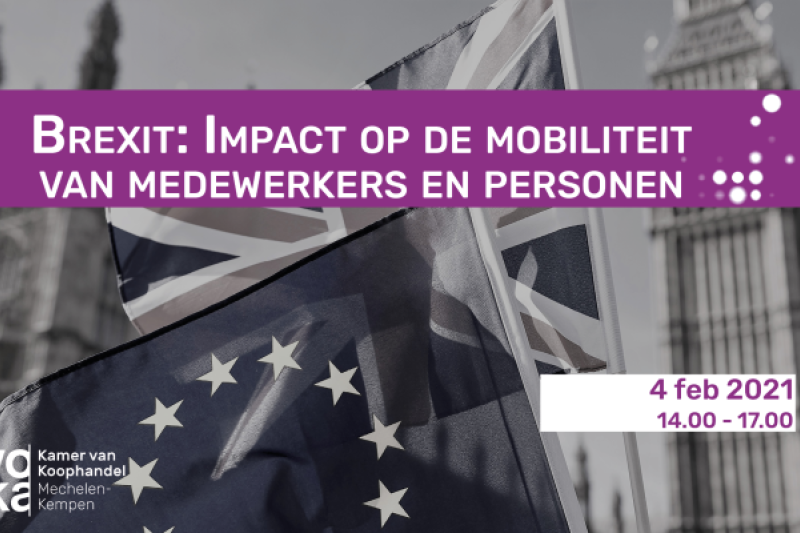 BREXIT: Impact op mobiliteit van medewerkers en personen