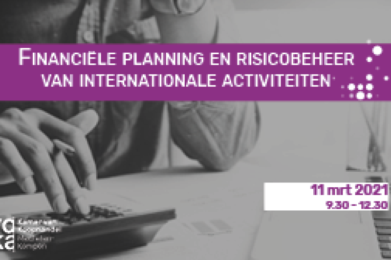 Financiële planning en risicobeheer van internationale activiteiten