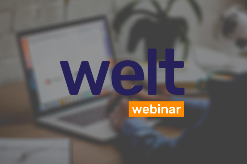 Welt webinar
