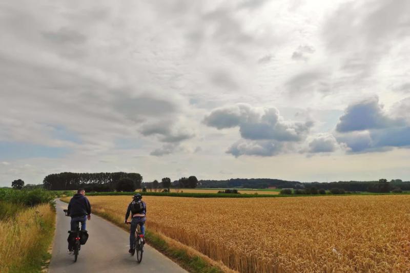 Volle Gaas met de fiets van Pajottenland naar Brussel