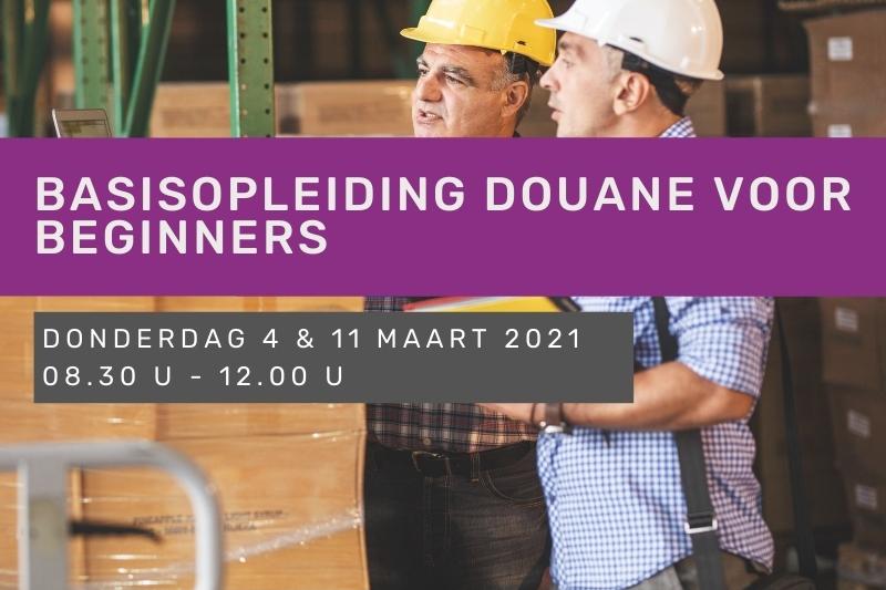 Basisopleiding douane voor beginners