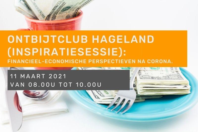 Ontbijtclub Hageland (inspiratiesessie): Financieel-economische perspectieven na corona.