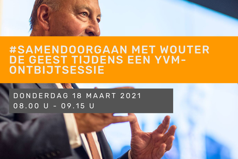 #Samendoorgaan met Wouter De Geest tijdens een YVM-ontbijtsessie
