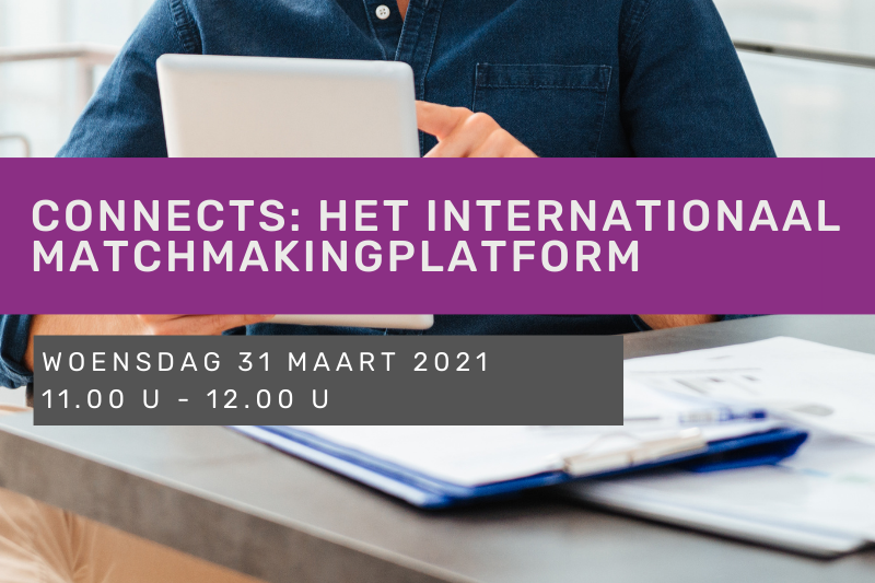 Connects: het internationaal matchmakingplatform