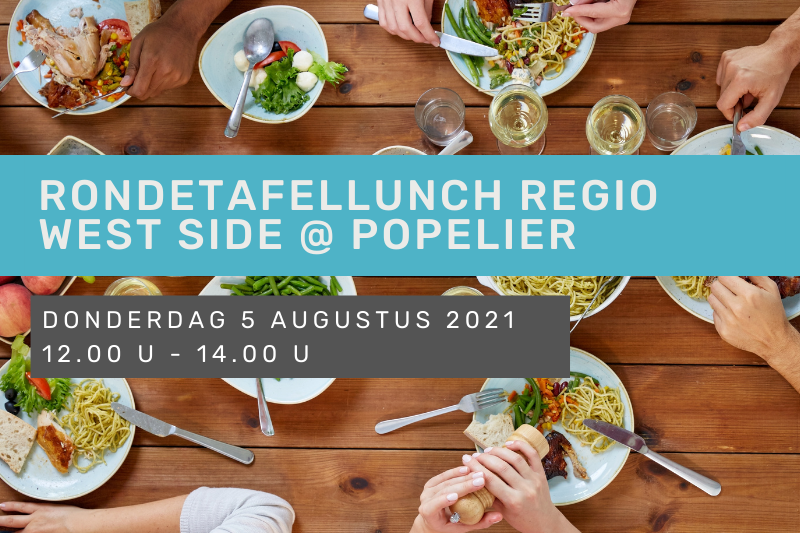 Rondetafellunch regio West Side @ Popelier