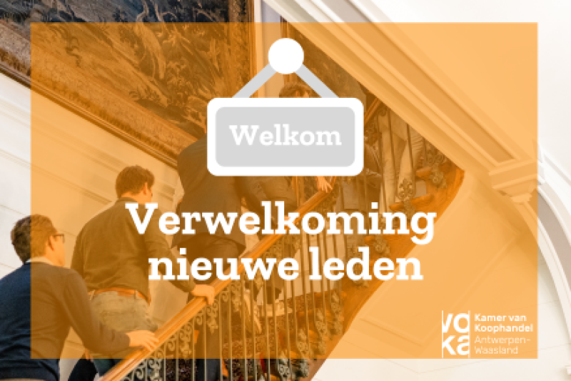 Verwelkoming nieuwe leden
