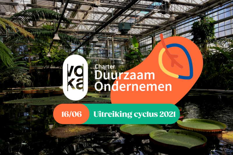Uitreiking Voka Charter Duurzaam Ondernemen
