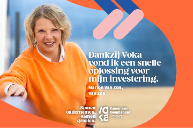 “Ik ben nog maar vier jaar actief bij Voka – KvK Limburg, maar ik heb al ongelooflijk veel bijgeleerd.”