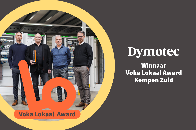 Dymotec, Expert in automatisering wint Voka Lokaal-award Kempen Zuid