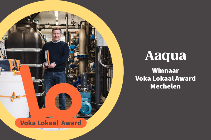 Op bezoek bij Aaqua - Winnaar Voka Lokaal Award Mechelen