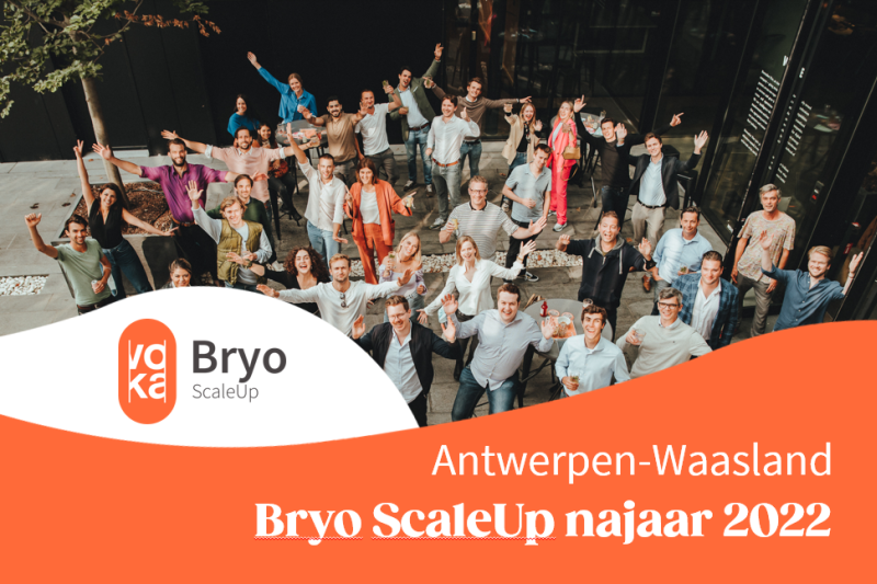 Opstart Bryo ScaleUp | Antwerpen-Waasland