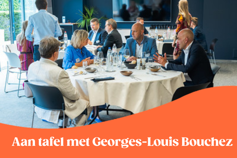 Aan tafel met Georges-Louis Bouchez