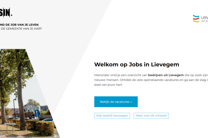 KBC Lievegem vond na lang zoeken de geschikte kandidaat vlakbij in eigen gemeente via Jobsin.Lievegem.