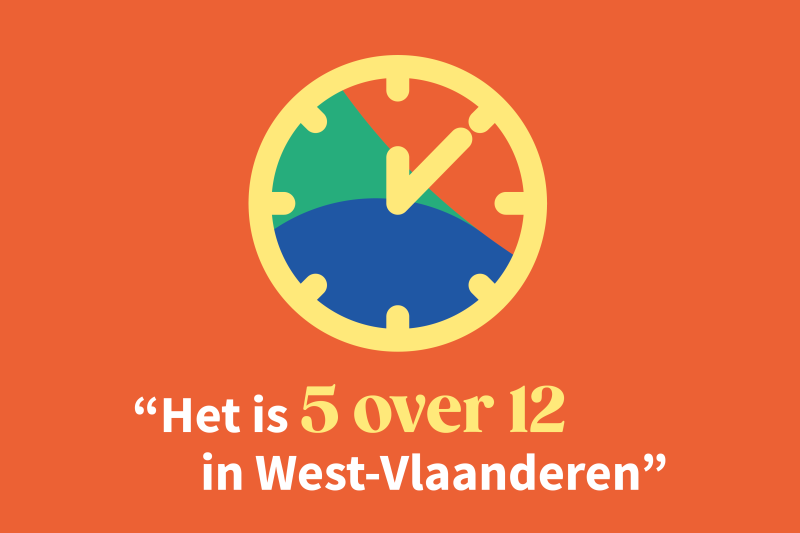 Het is 5 over 12 in West-Vlaanderen: tijd voor een daadkrachtig beleid