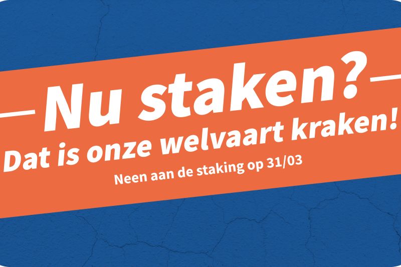 Nu staken?