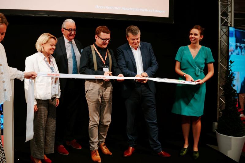 Opening van de bedrijvencontactdagen in 2023