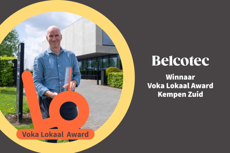 Belcotec laatste kanshebber in strijd om Voka Prijs Ondernemen