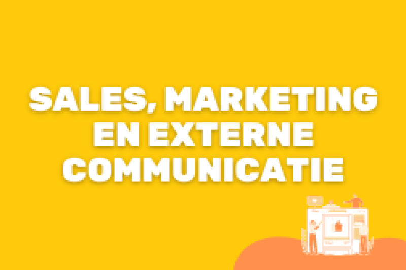 Logo Sales & marketing