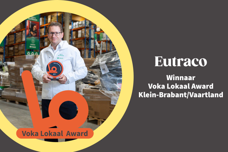 EUTRACO sleept nominatie binnen voor 'Voka Prijs Ondernemen 2025'