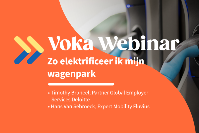 Webinar elektrificatie van het wagenpark