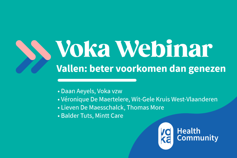  webinar "Vallen: beter voorkomen dan genezen"