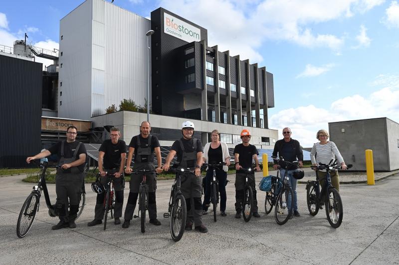 Biostoom zet werknemers massaal op de fiets