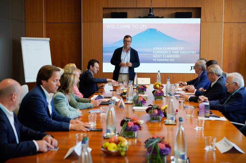 Geslaagde businesstrip naar Japan Tobacco International in Genève