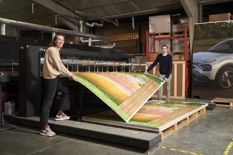 Beyaert Printing investeert fors Laurence Ramboux en Alexander Lemayeur — Beyaert Printing