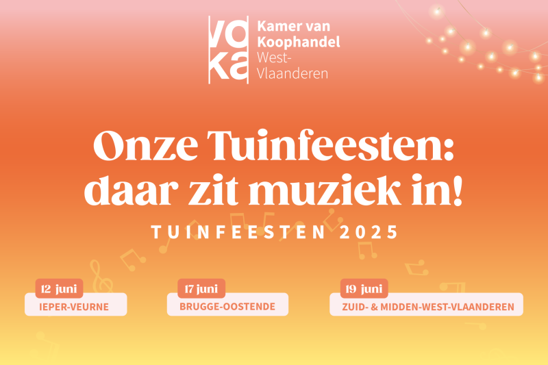 Onze Tuinfeesten: daar zit muziek in!
