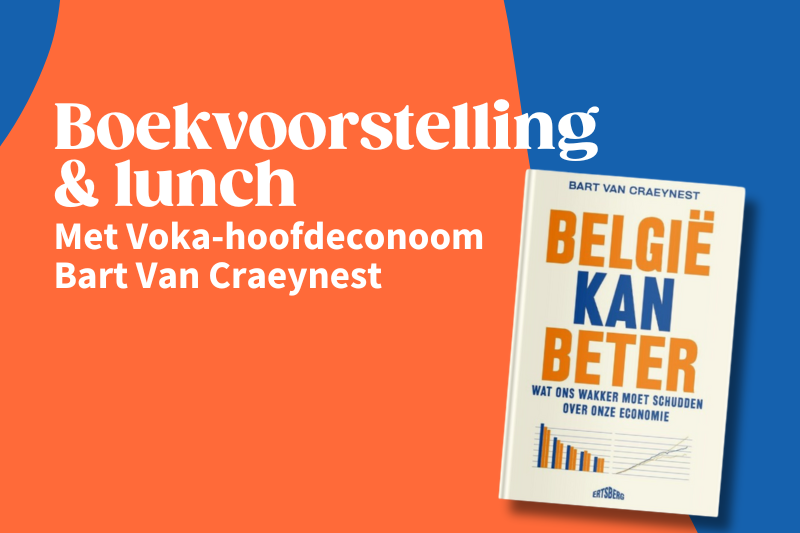 Lunch & Boekvoorstelling "België kan beter" van Bart Van Craeynest