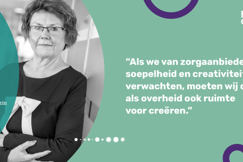 "Ruimte creëren en samenwerkingen opzetten"