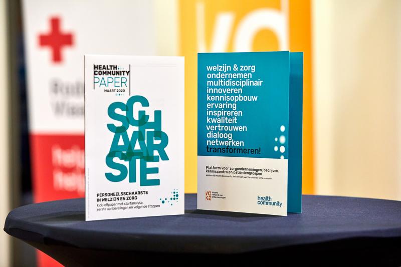 Kennissessie - Voorstelling Health Community kick-offpaper "Personeelsschaarste in welzijn en zorg"