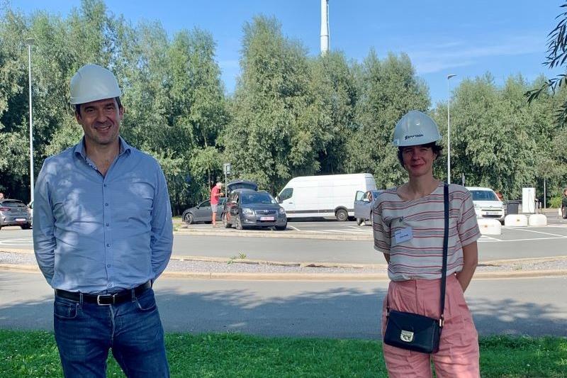 Cieltje Van Achter (N-VA) connecteert met Ericcson op zomerstage