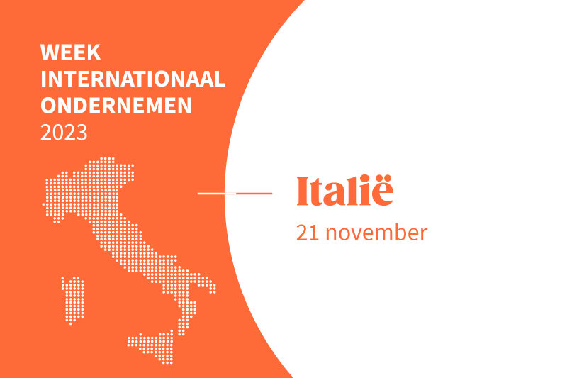 Week Internationaal Ondernemen: Italië