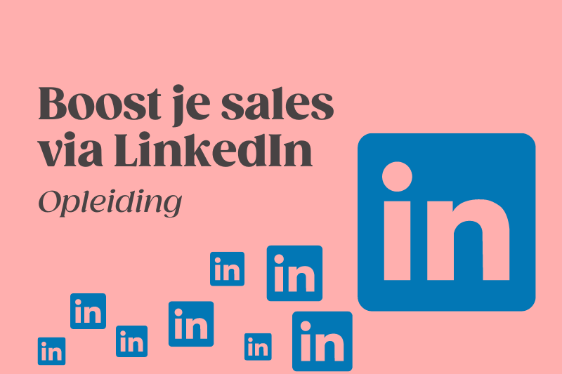 Boost je sales via LinkedIn