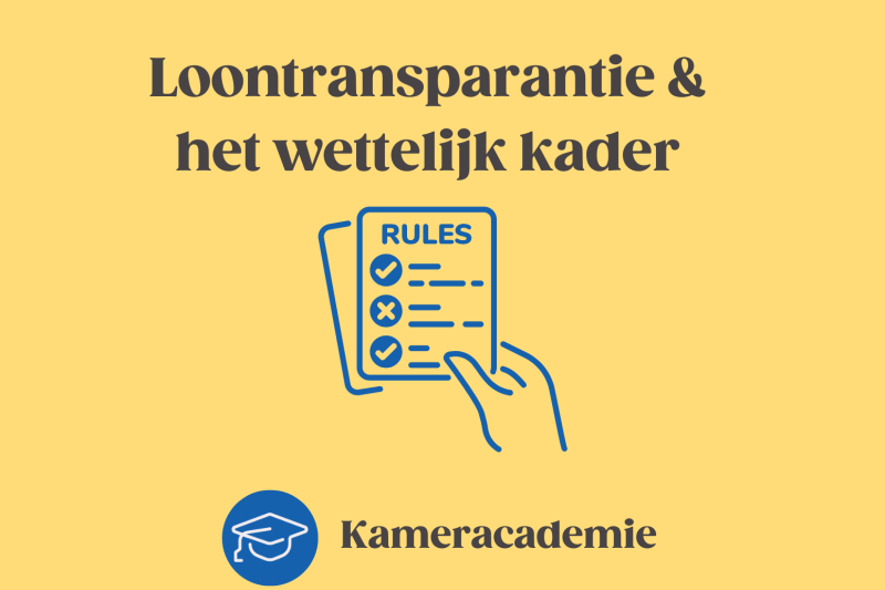loontransparantie en het wettelijk kader