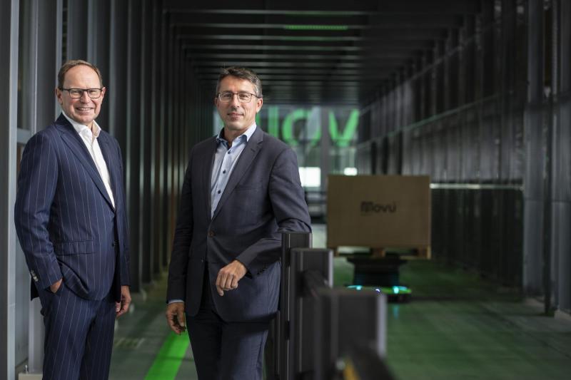 Jos De Vuyst en Stefan Pieters van Movu Robotics