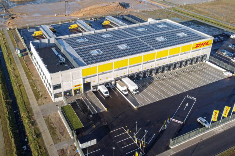 dhl express blue gate
