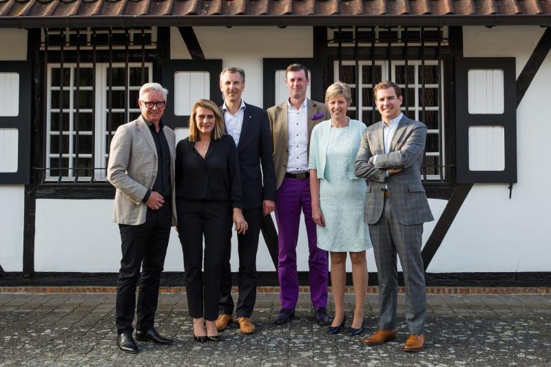 De leden van de kerngroep bij de lancering