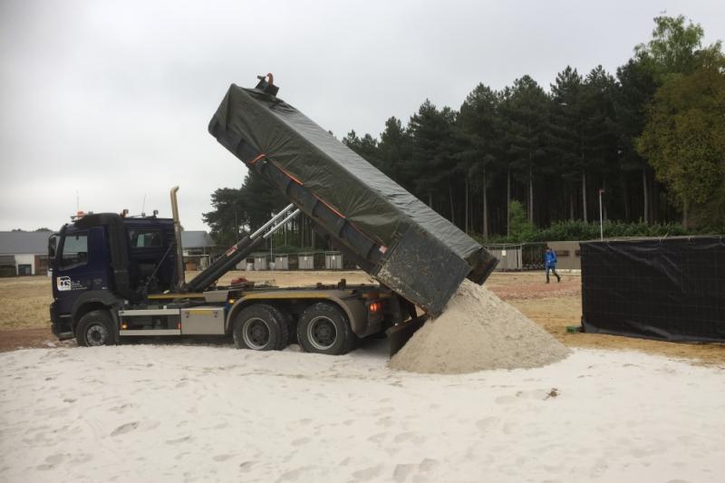 Moet er nog zand ziijn?