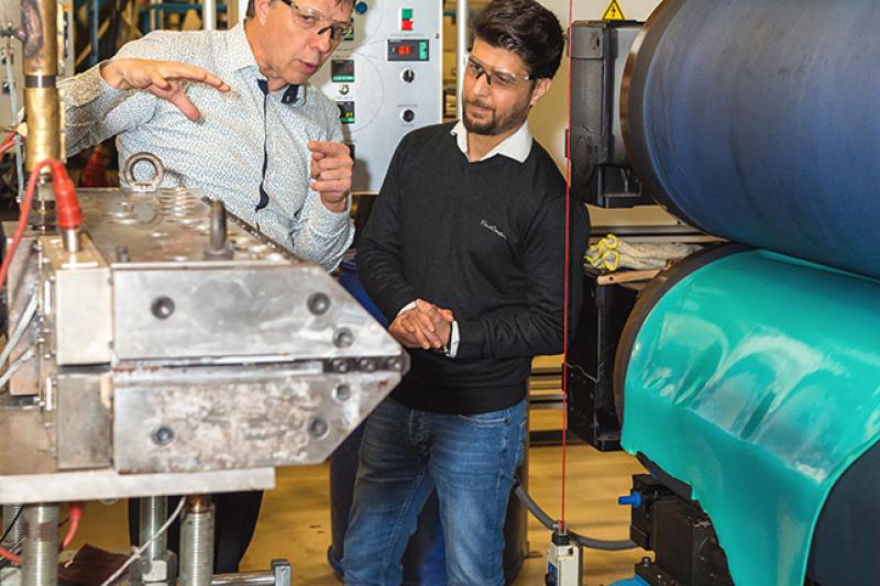 Het verhaal van Tamim, Afghaanse Belg bij Tekni-Plex Europe