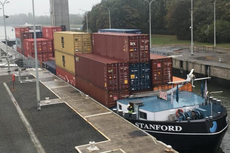 Goederenvervoer via binnenschip